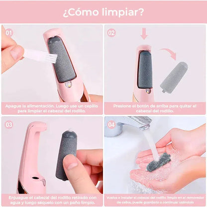 Set Pies y Uñas 360: Removedor de Callos + Corta Uñas Eléctrico + Crema Hidratante (GRATIS)